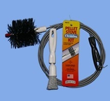 Brushtech B52C Deep Fryer Drain & Cooling System Cleaning Brush - USA